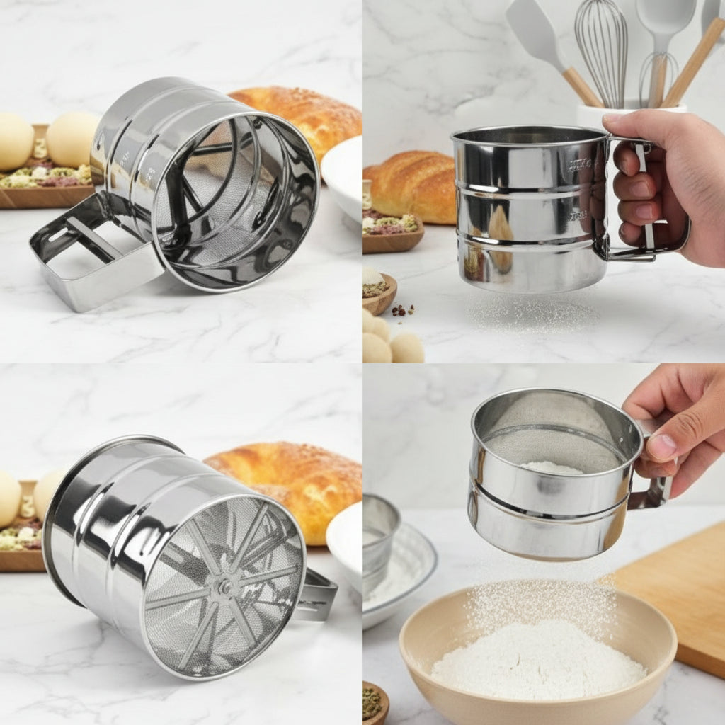 Stainless Steel Baking Flour Shifter