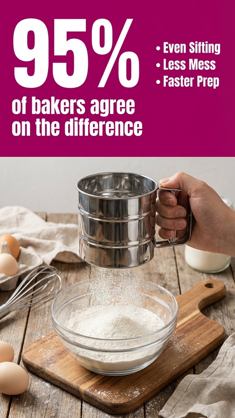 Stainless Steel Baking Flour Shifter